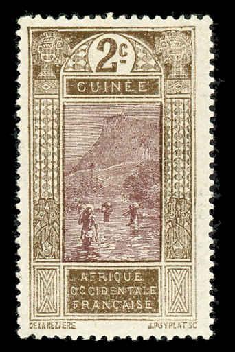 French Guinea 64 Unused (MH)