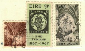 Ireland #218, 232, 240 used