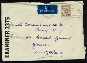 G.B.KG VI 1943 RED CROSS MESSAGE SCHEME COVER WITH SG 469 IN FAIR CONDITION