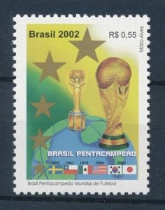 [117904] Brazil 2002 World Cup Football Soccer  MNH