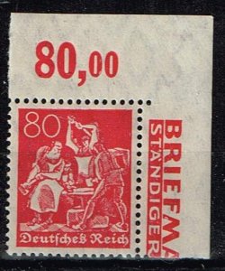 Germany 1921,Sc.#145 P MNH, Plate Printing Margin cv € 1,50