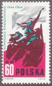 Poland 1256 Warsaw Fighters 60GR 1964