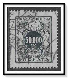 Poland #J60 Postage Due Used