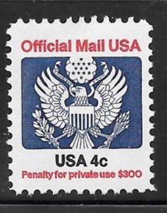 #O128 MNH Official Single