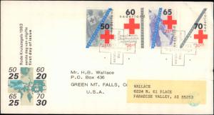 Netherlands, Worldwide First Day Cover, Red Cross