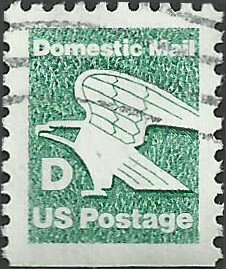 # 2113 USED D STAMP EAGLE