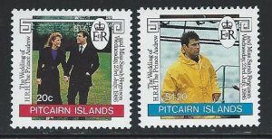 Pitcairn islands   mnh sc 275-276