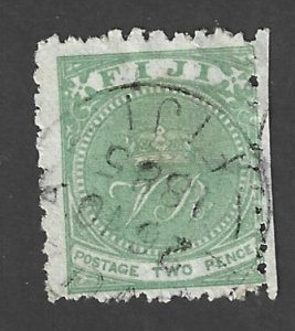 Fiji Scott #41 Used 2p Stamp 2019 CV $1.75