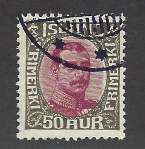 Iceland SC#125 Used F-VF...Worth a Close Look!