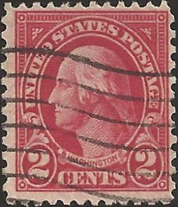 # 634 USED CARMINE GEORGE WASHINGTON