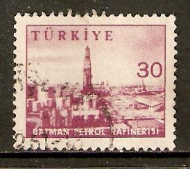Turkey  #1448  used  (1960)   