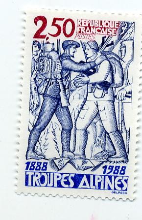 France-Scott's # 2127 Alpine Troops - MNH