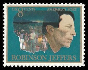 PCBstamps   US  #1485 8c Arts - Robinson Jeffers, MNH, (15)