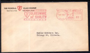 US Federal Glass Co,Columbus,OH 1943 Cover