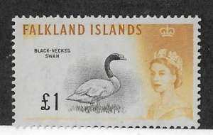 Falkland Sc #142  1 pound issue OG VF