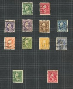 U.S. #USED SET/MIXED CONDITION 