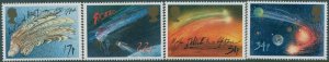 Great Britain 1986 SG1312-1315 QEII Halleys Comet set MNH