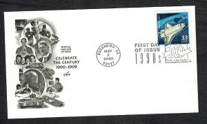 3191h Celebrate the Century Return to Space Unaddressed ArtCraft FDC