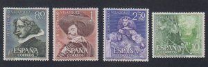 Spain - 1961 - SC 983-86 - LH - Complete set
