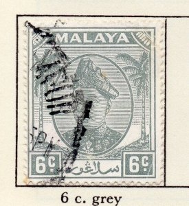 Selangor 1949-52 Early Issue Fine Used 6c. 216339