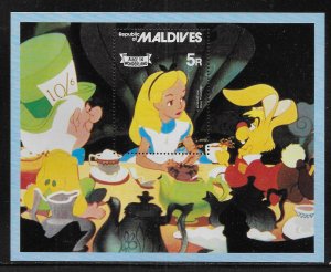 Maldive Islands 887-896 Disney Alice in Wonderland MNH c.v. $11.50
