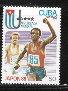 Cuba 2807 1985 Universiade Games single MNH