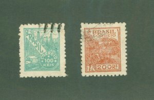 BRAZIL 556-57 USED BIN $1.00