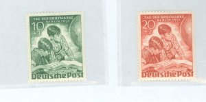 Germany/Berlin (9N) #9NB6-7  Single (Complete Set)