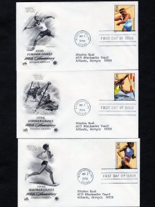3068 Atlanta Summer Olympics, set/20 FDC ArtCraft/PCS addressed