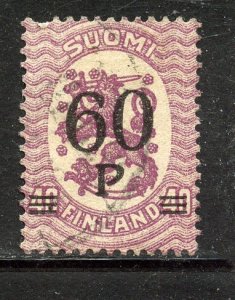 Finland # 124, Used.