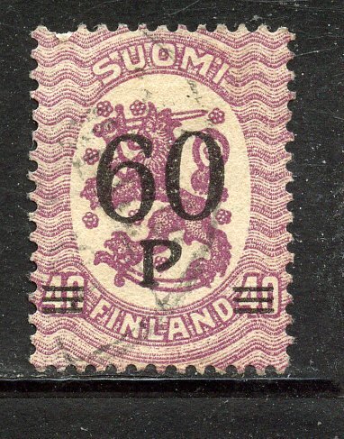 Finland # 124, Used.