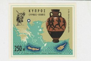 Cyprus Urn + Island  Mint Never Hinged Stamp Sheet ref R 17716