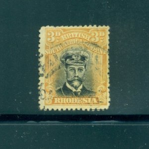 Rhodesia - Sc# 124. 3p 1913 GeoV. Used. $4.75