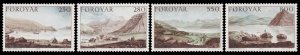 Faroe Islands Scott 121-124 (1985) Mint NH VF Complete Set, CV $6.00 C