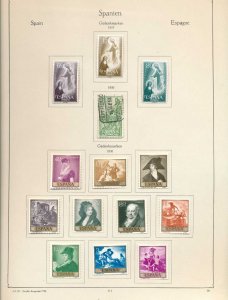 Spain 1957/68 MNH MH Used Art Sport Arms (Apx 120) (DW383