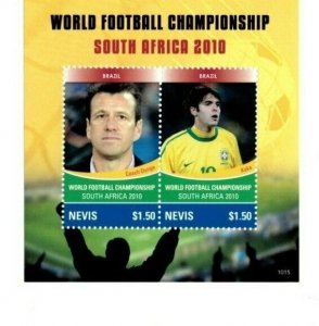 Nevis - 2010 - World Cup Second Round - Souvenir Sheet  - MNH