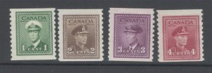 Canada Scott 278-81 MH