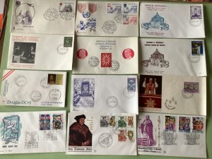 Vatican postal covers 12 item  Ref A2011