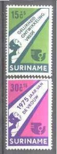 Suriname B220-21 MNH Women year SCV1.30