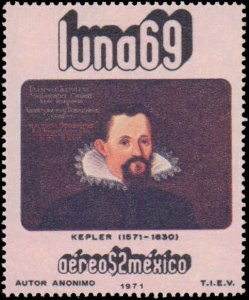 Mexico #C377-C379, Complete Set(3), 1971, Space, Never Hinged