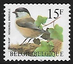 Belgium # 1676 - Willow Tit - MNH.....{Zw12}