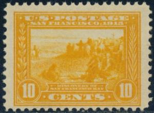 #400 VF OG LH EXTREMELY WIDE MARGINS, BOLD RICH COLOR CV $120.00 BQ8231