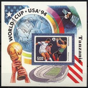 TANZANIA, WORLD CUP USA '94, SOCCER / FOOTBALL / SPACE