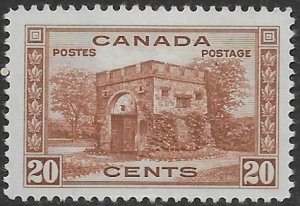 Canada  243   1938   20  cents  VF Mint Hinged