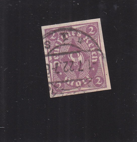 Germany: Sc #185a, Imperf, Used (S18323)