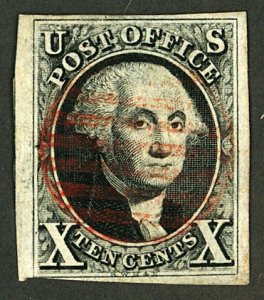 U.S. #2 USED RED CANCEL