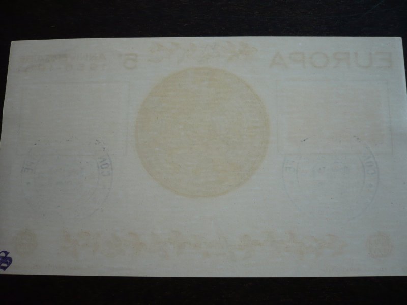 Europa 1961 - France - Set - First Day Cover Gummed Label