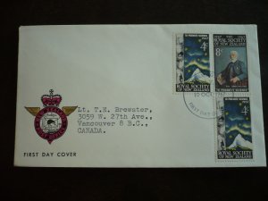 Postal History - New Zealand - Scott# 406-408 - First Day Cover