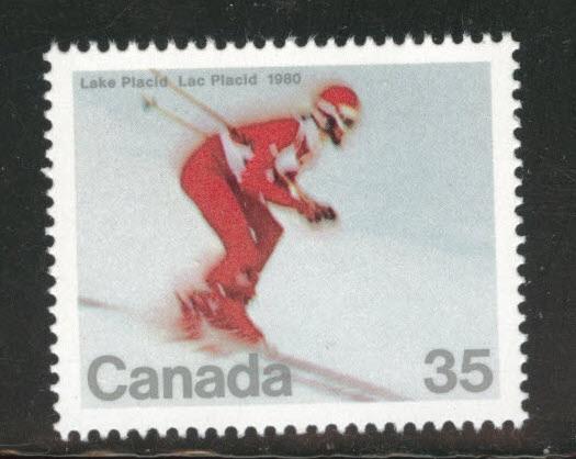 Canada Scott 848 MNH** 1980 Skiing stamp