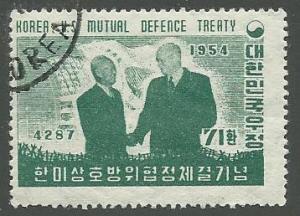 Korea  Scott 208  Used